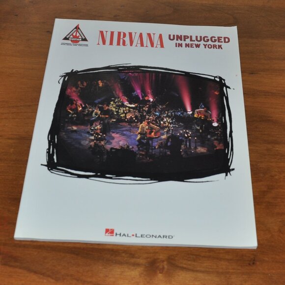 Nirvana's Unplugged In New York Album Music Sheets/Book Hal Leonard 1995 - Picture 1 of 4